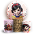 KIT Redondo e Trio - Branca De Neve - Sublimado 3D - Imagem 1