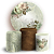 KIT Redondo e Trio - Floral - Sublimado 3D - Imagem 1