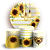 KIT Redondo e Trio - Floral - Sublimado 3D - Imagem 1