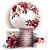 KIT Redondo e Trio - Floral - Sublimado 3D - Imagem 1