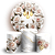 KIT Redondo e Trio - Floral - Sublimado 3D - Imagem 1