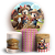 KIT Redondo e Trio - Mickey Fazendinha - Sublimado 3D - Imagem 1