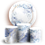KIT Redondo e Trio - Floral - Sublimado 3D - Imagem 1