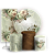 KIT Redondo Trio e Faixa - Floral - Sublimado 3D - Imagem 1