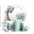 KIT Redondo Trio e Faixa - Floral - Sublimado 3D - Imagem 1