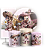 KIT Redondo Trio e Faixa - Minnie Fazendinha - Sublimado 3D - Imagem 1