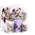 KIT Redondo Trio e Faixa - Minnie Jardim - Sublimado 3D - Imagem 1