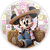 Painel de Mesa - Minnie Fazendinh - Sublimado 3D - Imagem 1
