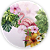 Painel de Mesa - Tropical Floral - Sublimado 3D - Imagem 1