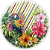 Painel de Mesa - Tropical Floral - Sublimado 3D - Imagem 1