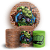 KIT Redondo e Trio - Hulk - Sublimado 3D - Imagem 1