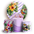 KIT Redondo e Trio - Tropical Floral - Sublimado 3D - Imagem 1
