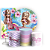 KIT Redondo Trio e Faixa - Barbie Pool Party - Sublimado 3D - Imagem 1