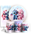 KIT Redondo Trio e Faixa - Lilo Stitch Angel - Sublimado 3D - Imagem 1