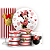 KIT Redondo Trio e Faixa - Minnie - Sublimado 3D - Imagem 1