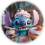 Painel de Mesa - Stitch Confeiteiro - Sublimado 3D - Imagem 1