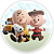 Painel de Mesa - Snoopy - Sublimado 3D - Imagem 1