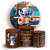 KIT Redondo e Trio - Stitch Confeiteiro - Sublimado 3D - Imagem 1