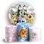 KIT Redondo e Trio - Bluey - Sublimado 3D - Imagem 1