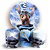 KIT Redondo e Trio - Lilo Stitch - Sublimado 3D - Imagem 1