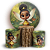 KIT Redondo e Trio - Sininho Tinkerbell - Sublimado 3D - Imagem 1