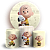 KIT Redondo e Trio - Snoopy - Sublimado 3D - Imagem 1