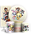 KIT Redondo Trio e Faixa - Looney Tunes - Sublimado 3D - Imagem 1