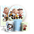 KIT Redondo Trio e Faixa - Snoopy - Sublimado 3D - Imagem 1