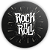 Painel Redondo - Rock and Roll - Sublimado 3D - Imagem 1