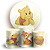 KIT Redondo e Trio - Ursinho Pooh - Sublimado 3D - Imagem 1