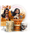 KIT Redondo Trio e Faixa - Pocahontas - Sublimado 3D - Imagem 1