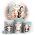 KIT Redondo e Trio - Animais Bosque Encantado - Sublimado 3D - Imagem 1