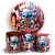 KIT Redondo e Trio - Stitch Confeitaria - Sublimado 3D - Imagem 1