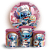 KIT Redondo e Trio - Stitch Confeitaria - Sublimado 3D - Imagem 1