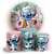 KIT Redondo e Trio - Stitch Confeitaria - Sublimado 3D - Imagem 1