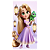 Faixa Lateral - Rapunzel - Sublimado 3D - Imagem 1