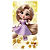 Faixa Lateral - Rapunzel - Sublimado 3D - Imagem 1