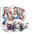 KIT Redondo Trio e Faixa - Alice - Sublimado 3D - Imagem 1
