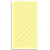Faixa Lateral - Fundo Listras Safari Amarelo - Sublimado 3D - Imagem 1