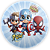 Painel Redondo - Herois Vingadores - Sublimado 3D - Imagem 1
