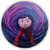 Painel Redondo - Coraline - Sublimado 3D - Imagem 1