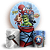 KIT Redondo e Trio - Herois Vingadores - Sublimado 3D - Imagem 1
