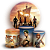 KIT Redondo e Trio - One Piece - Sublimado 3D - Imagem 1