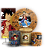 KIT Redondo Trio e Faixa - One Piece - Sublimado 3D - Imagem 1