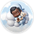 Painel Redondo - Oh Baby - Sublimado 3D - Imagem 1