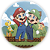 Painel de Mesa - Super Mario - Sublimado 3D - Imagem 1