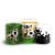 Trio Cilindro - Futebol - Sublimado 3D - Imagem 1