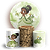 KIT Redondo e Trio - Princesa Tiana - Sublimado 3D - Imagem 1