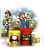KIT Redondo Trio e Faixa - Super Mario - Sublimado 3D - Imagem 1