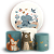 KIT Redondo e Trio - Safari - Sublimado 3D - Imagem 1